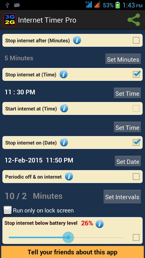 Internet Timer