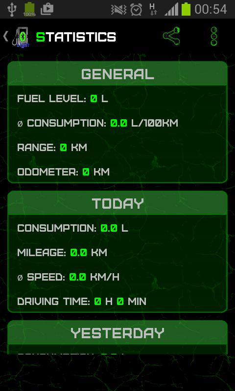 OBD Fuel Detect Light
