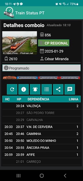 Train Status PT