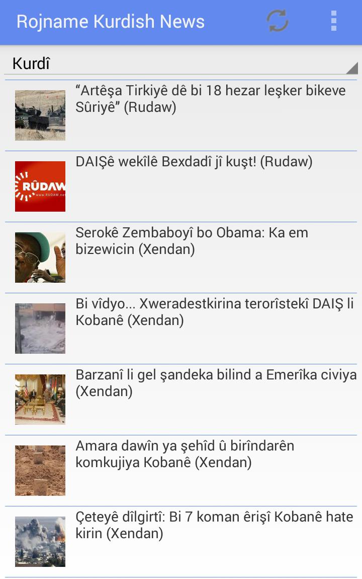 Rojname Kurdish News
