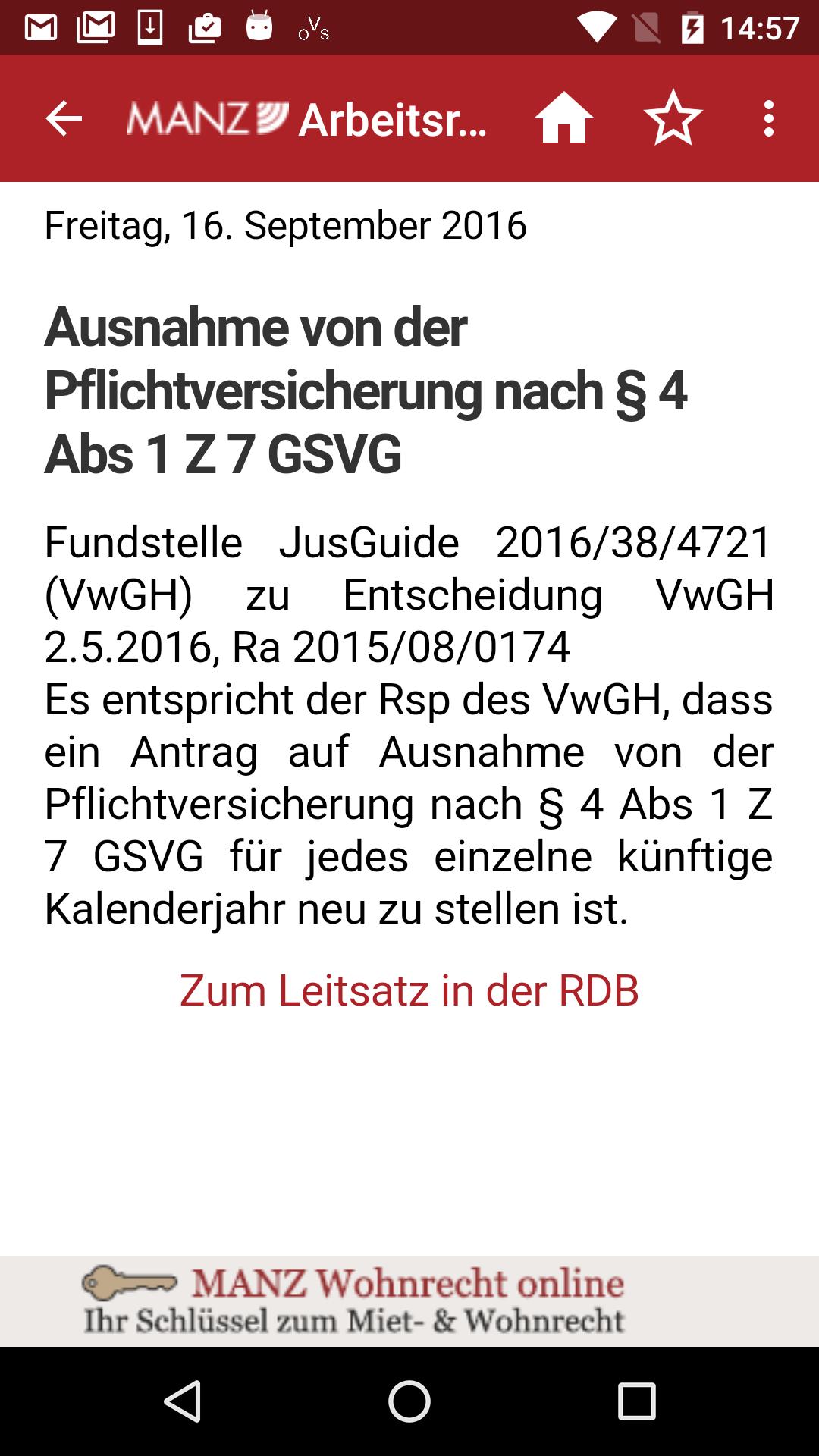 JUSaktuell
