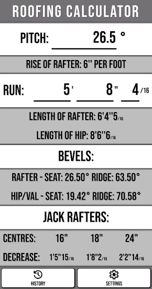 Roofing Calculator
