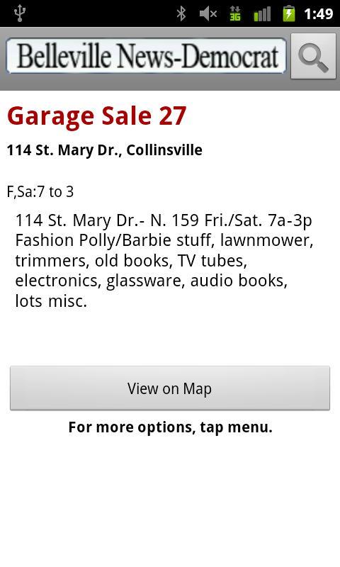 Belleville Garage Sales
