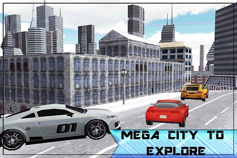Real Car Police Escape Driving