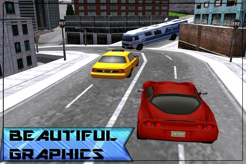 Real Car Police Escape Driving