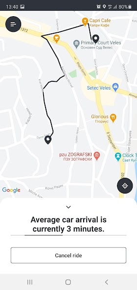Taxi Perka Veles