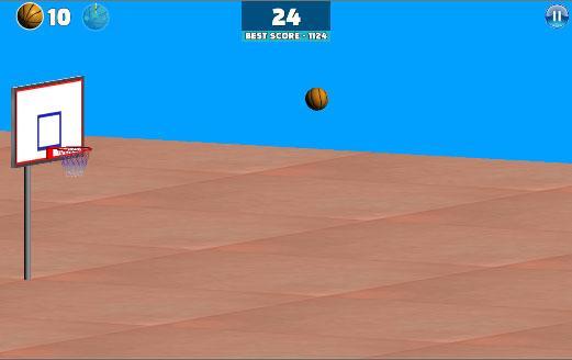 Basketball Dunk shot