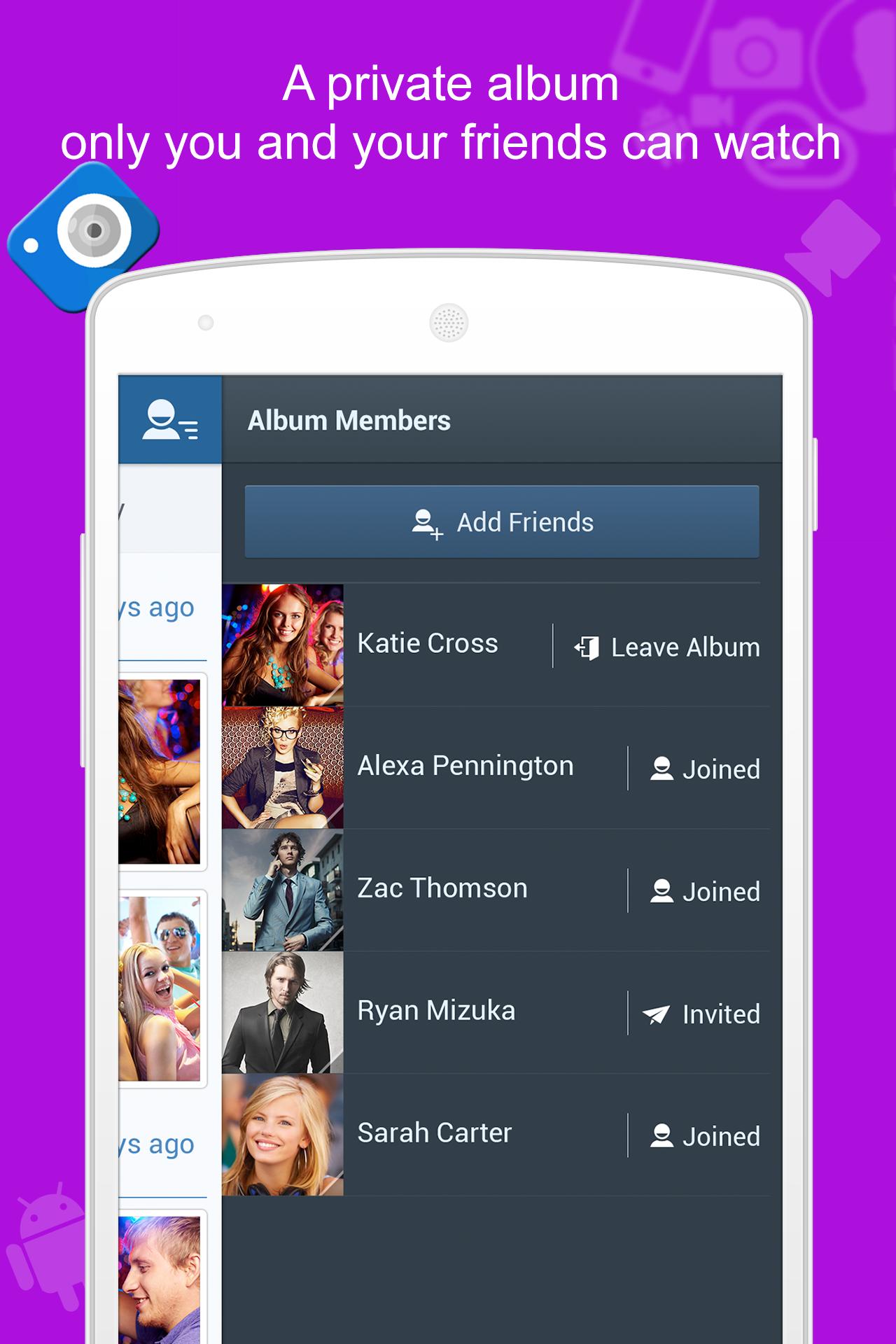Glance - Group photo sharing