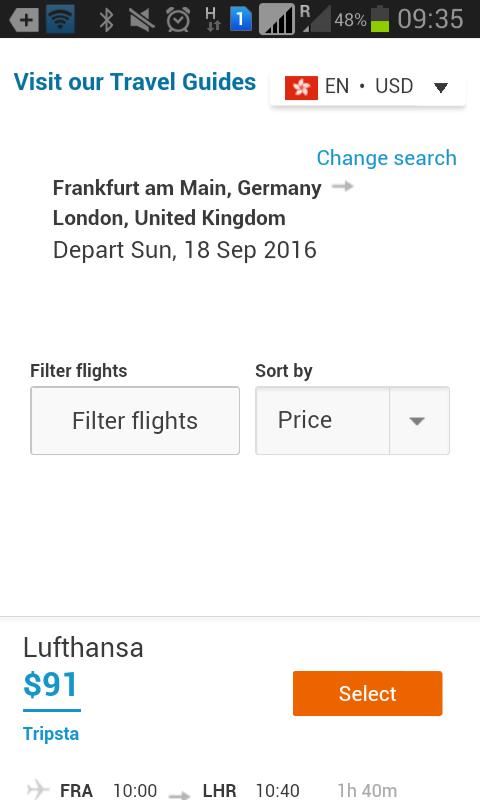 Frankfurt Airport.
