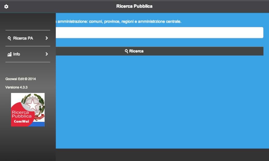 Ricerca Pubblica - Comwai