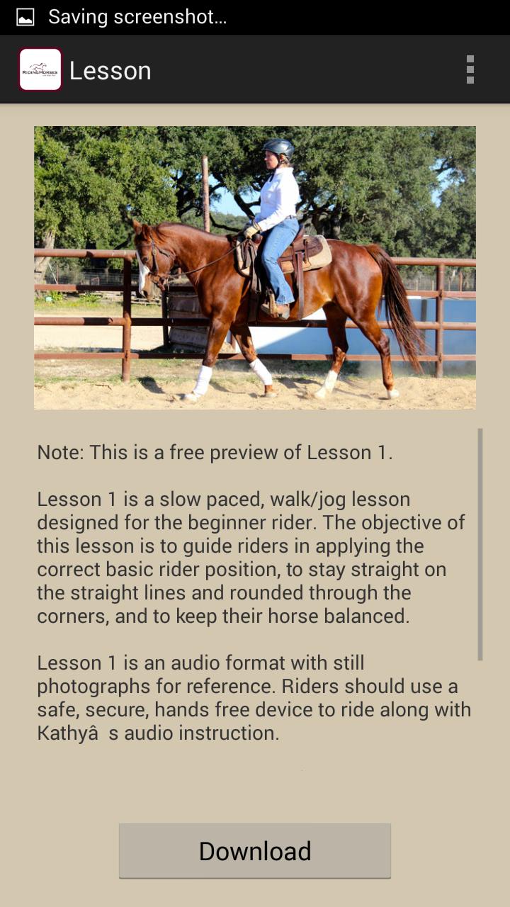 Riding Horses