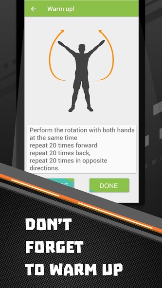 Burpee workout