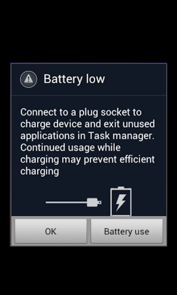 Fake Low Battery