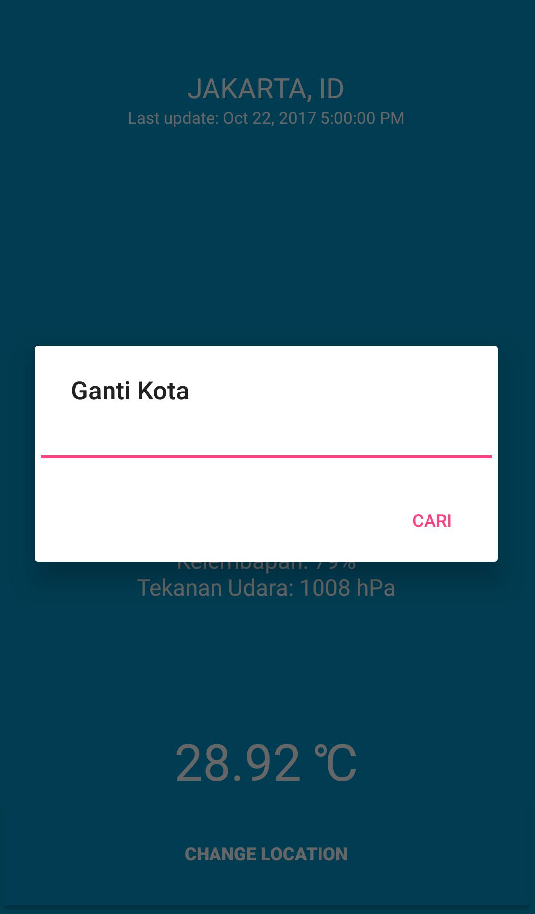 Cuaca Sekarang