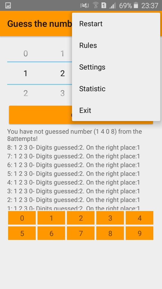 Guess The Number