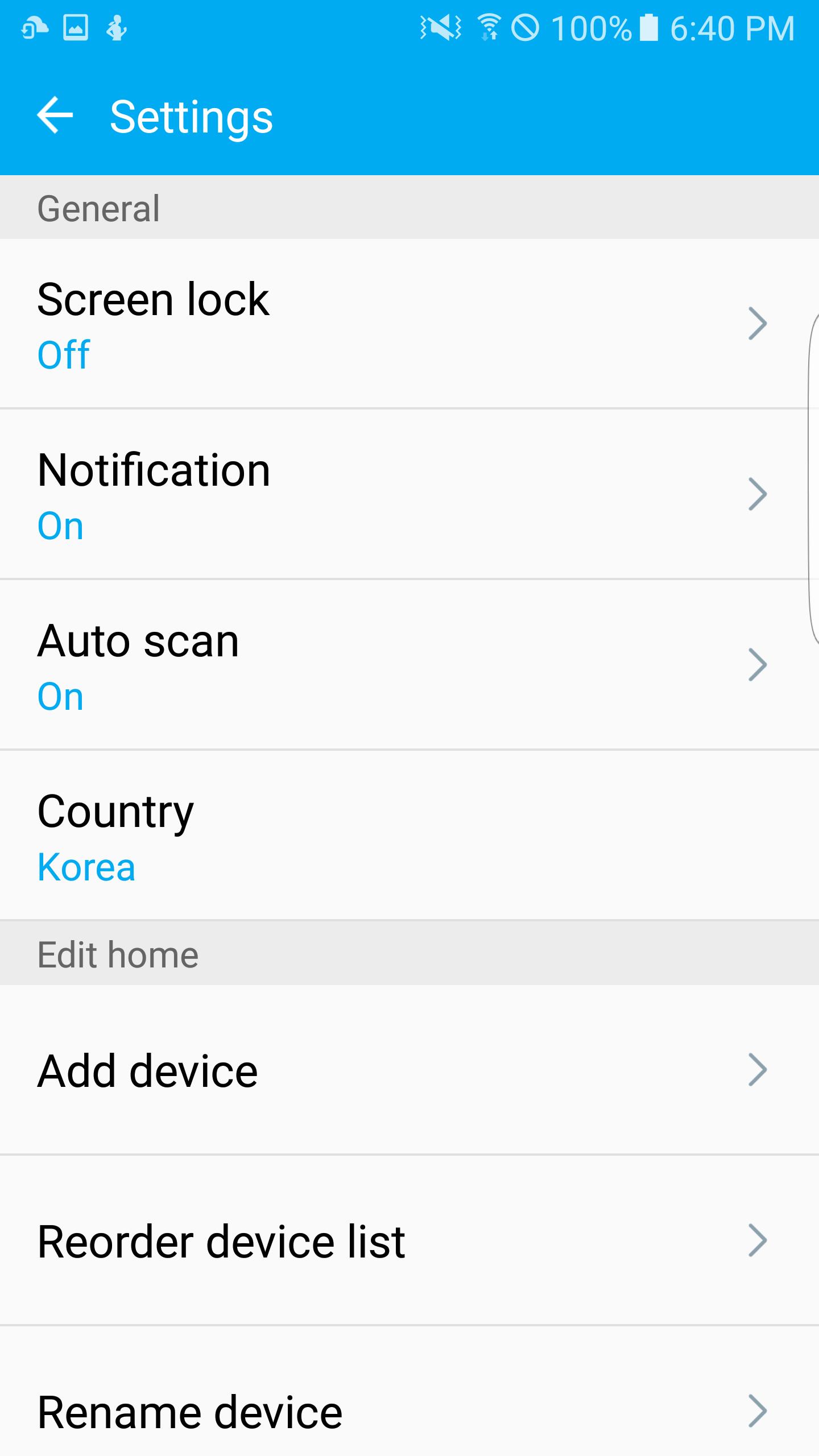 Samsung Smart Home