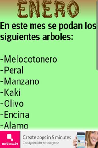 calendario de poda
