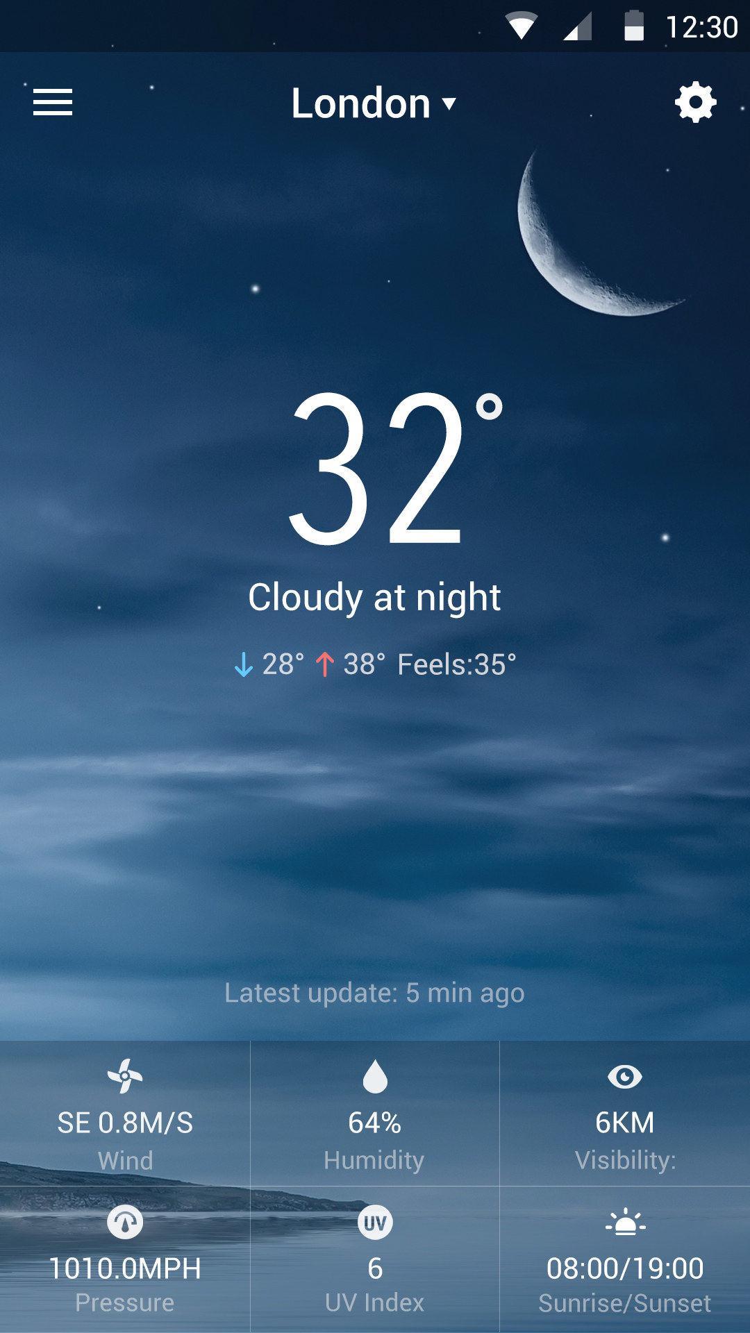 Analog Clock Widget Android