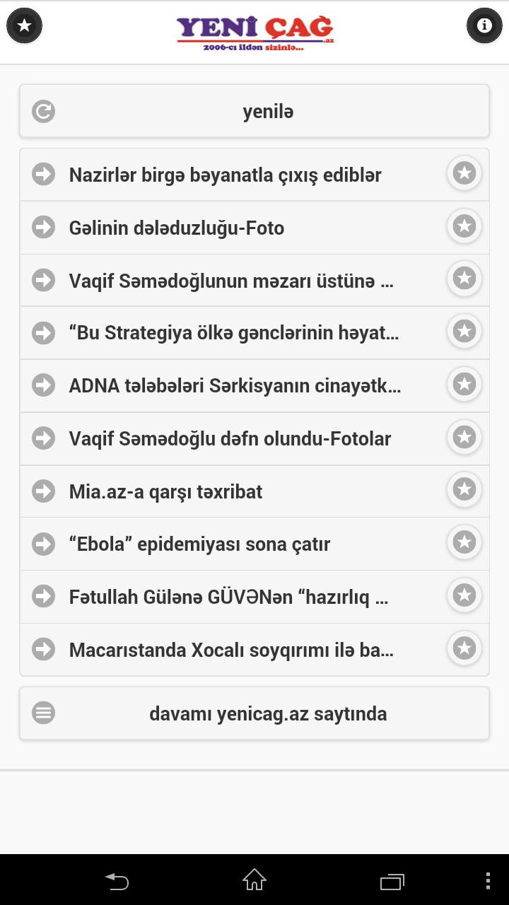 YENICAG.AZ