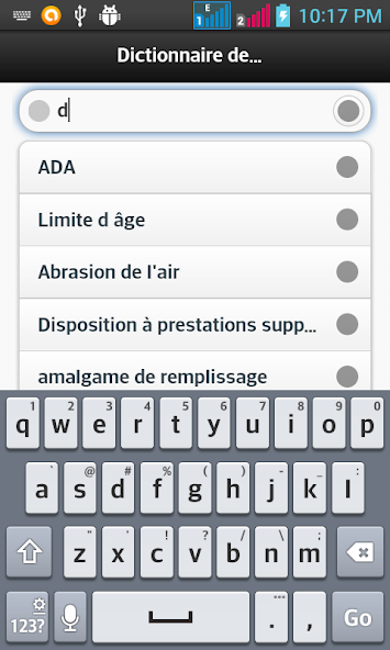 dictionnaire Dentaire