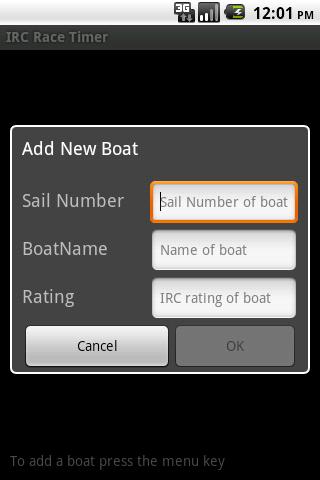 IRC Race Timer