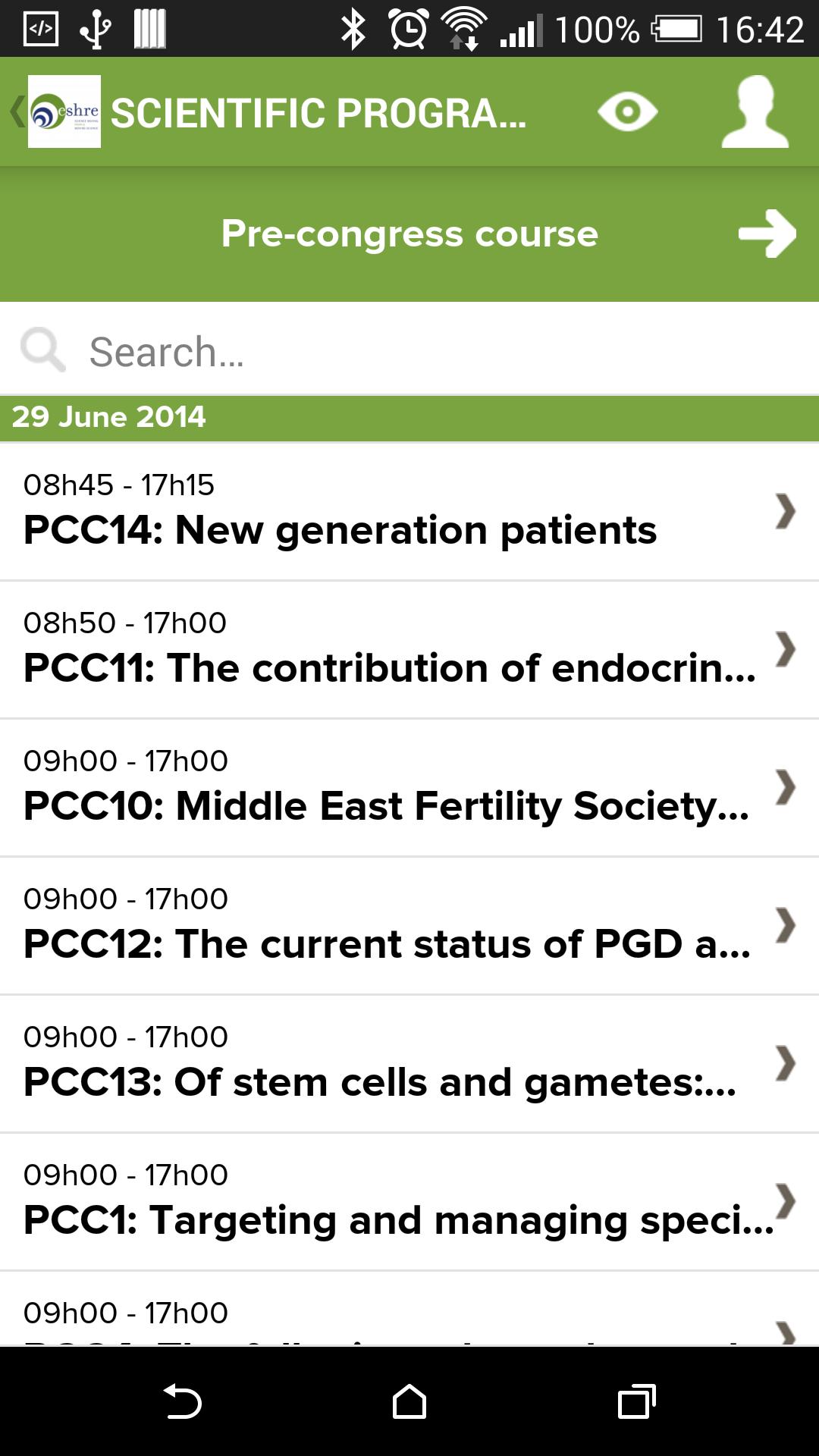 ESHRE 2014