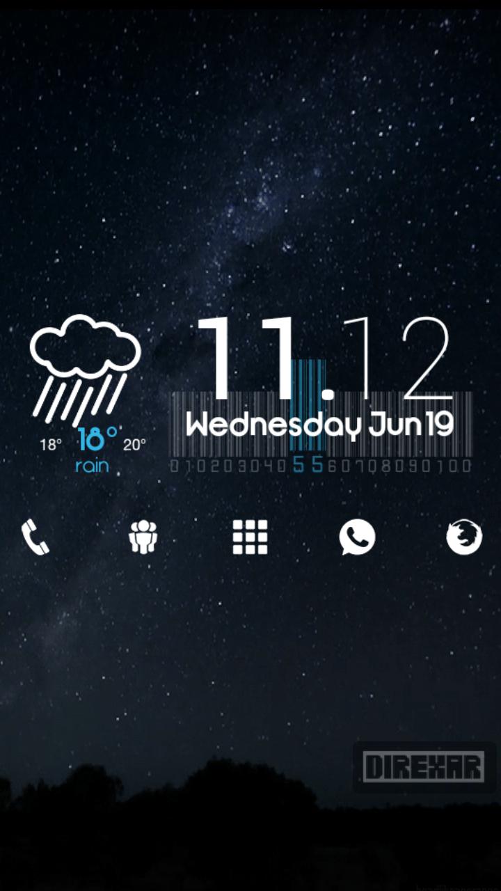 Cute Clock Weather Free - UCCW