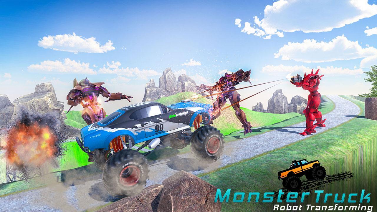 Monster Truck Robot Transformi