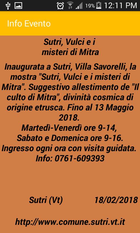 Eventi con Te Lazio