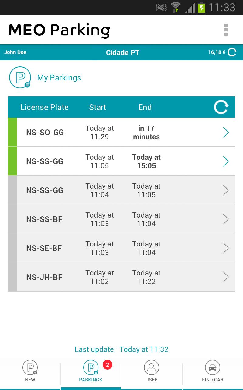 MEO Parking