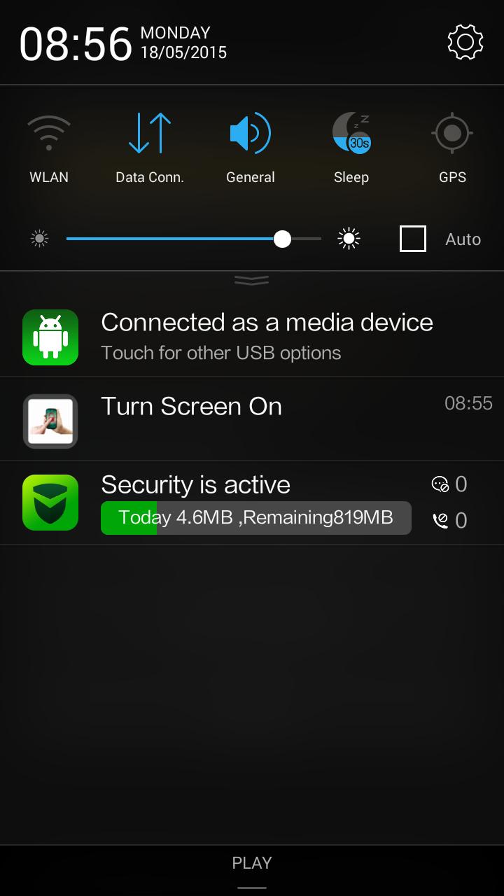 Tap Screen Wake Up