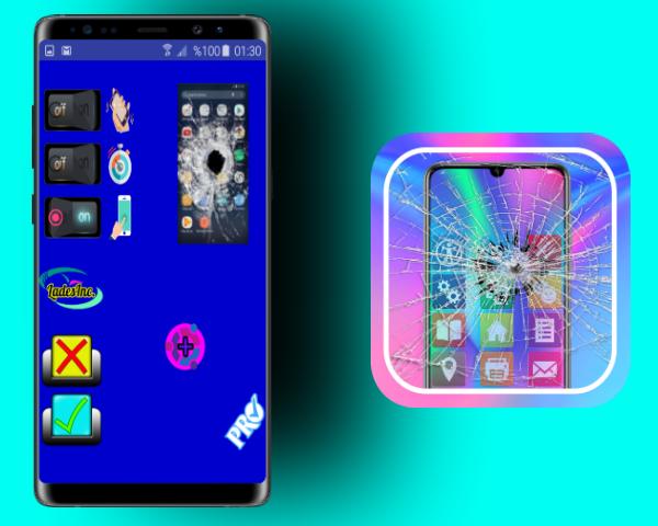 Broken Screen Effect