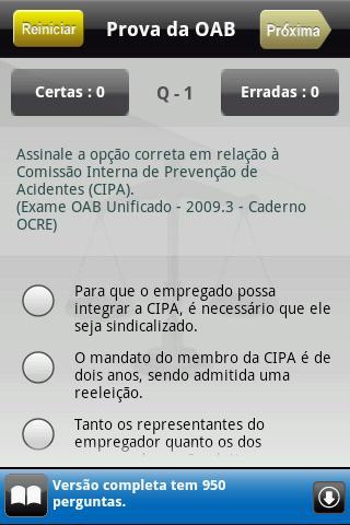 Prova da OAB Lite
