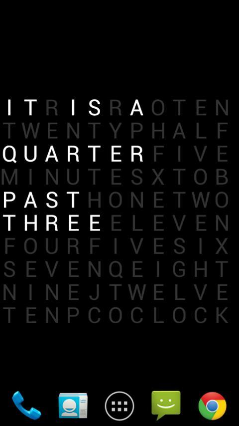 Text Clock Lite