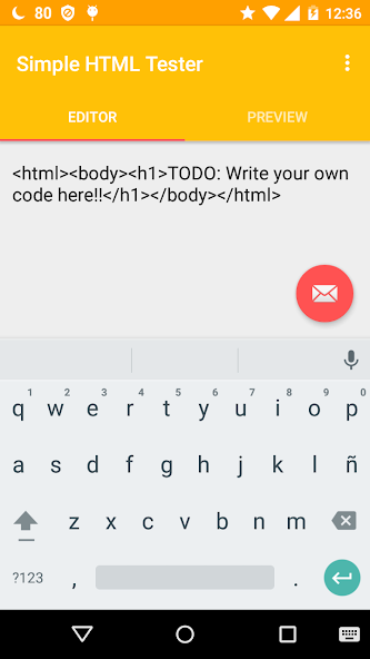 Simple HTML Tester