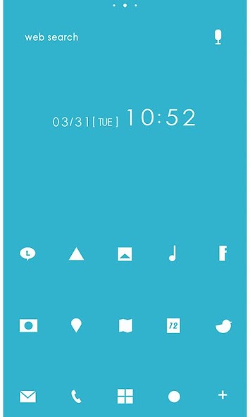 icon&wallpaper 7 Simple Colors