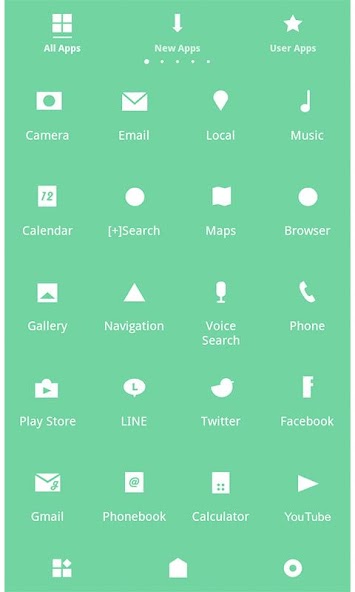 icon&wallpaper 7 Simple Colors