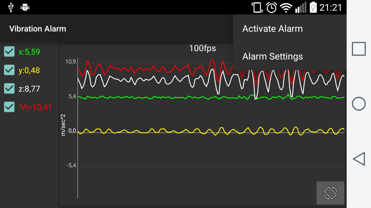 Vibration Alarm