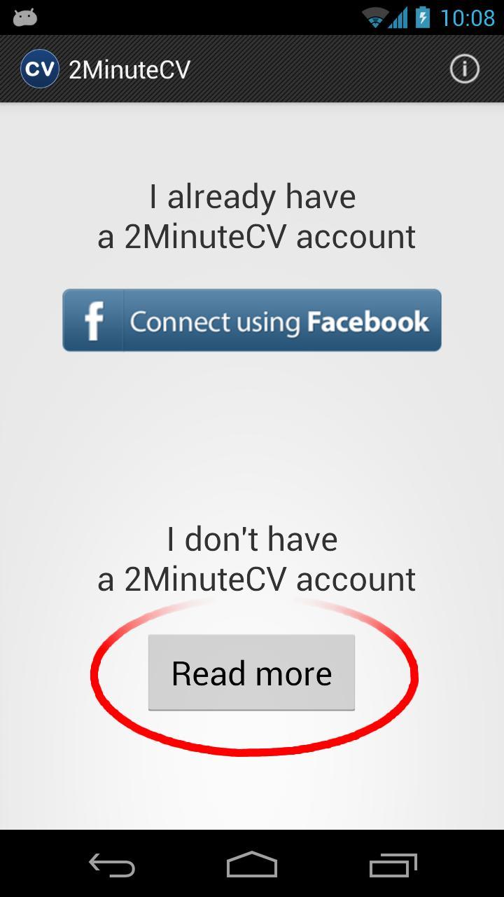 2Minute CV