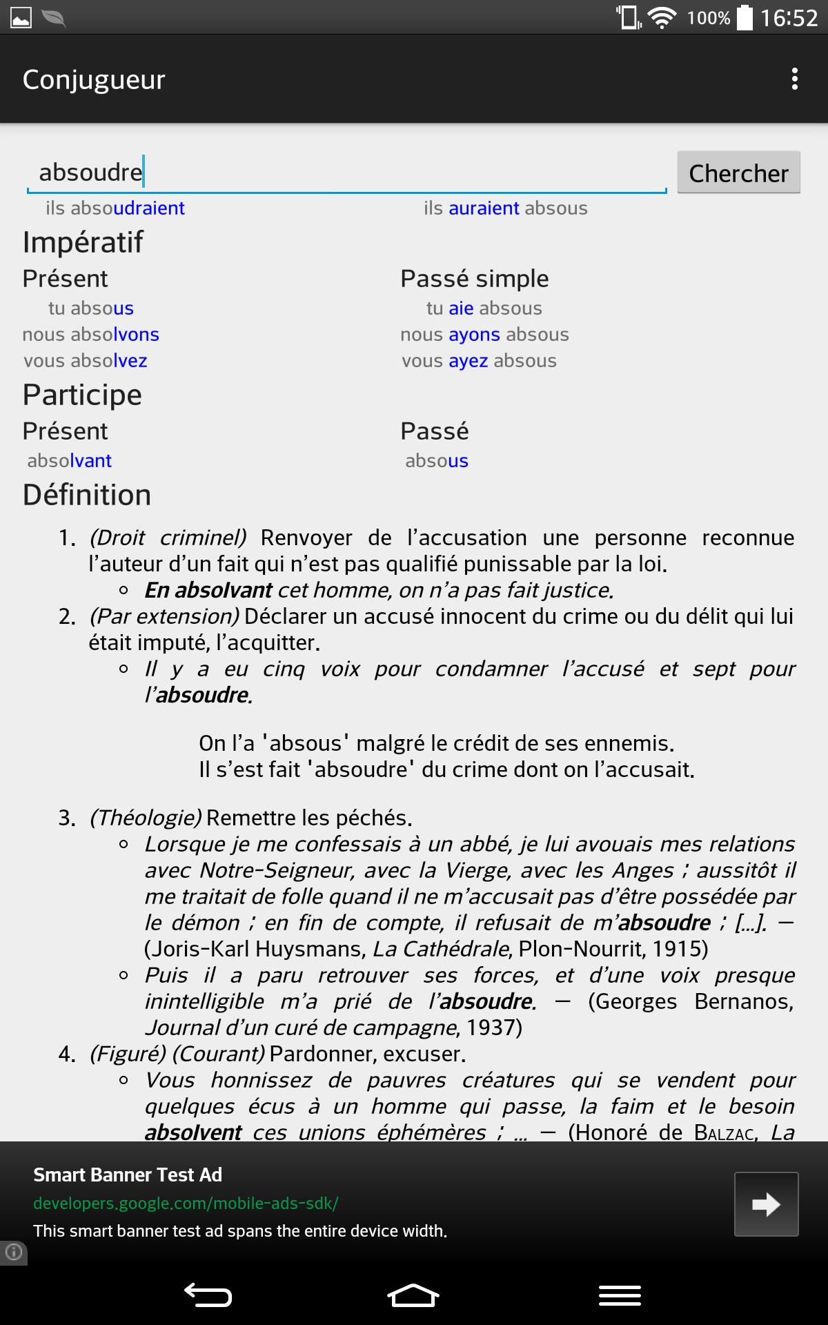 French Conjugator