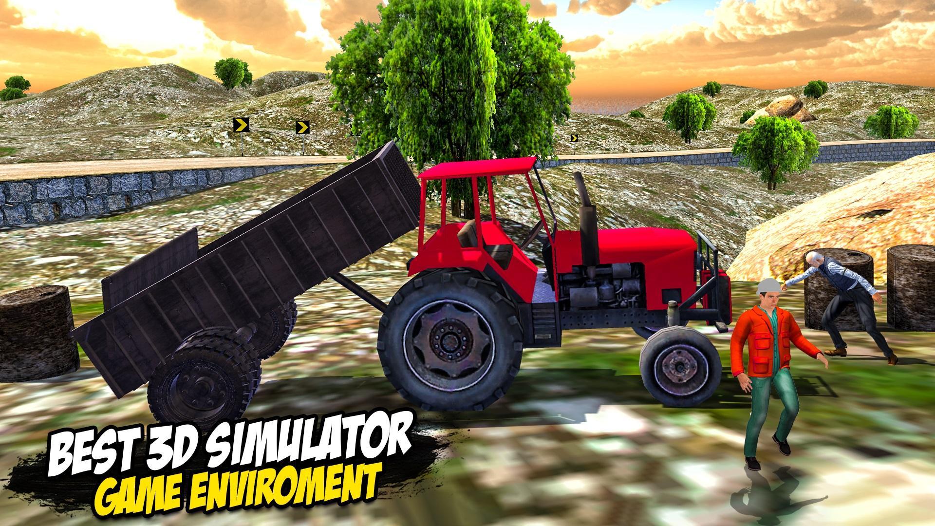 Real Tractor Cargo Simulator