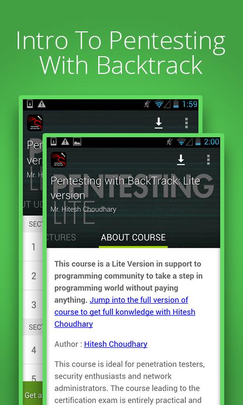 Learn BackTrack