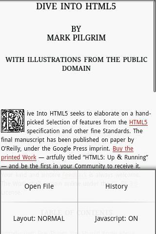 SD Card Offline HTML Browser