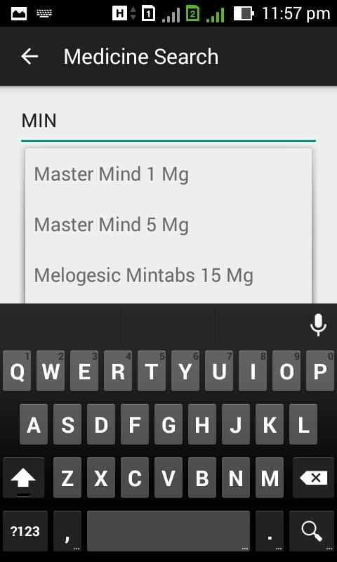 Medicine Content