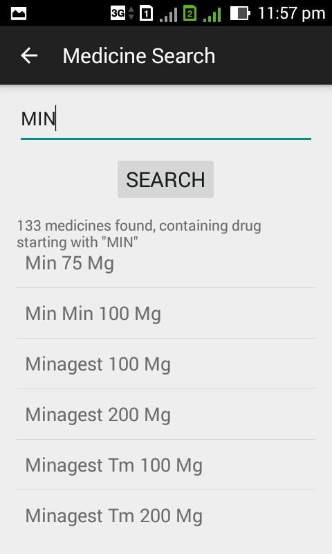 Medicine Content