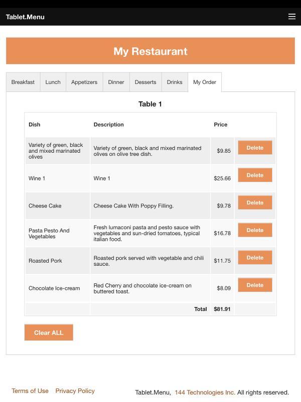Tablet.Menu