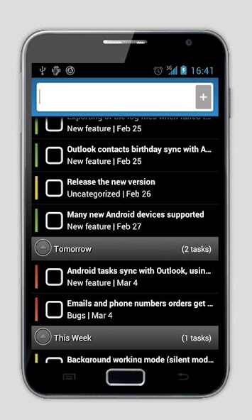 Outlook Task - USB Sync
