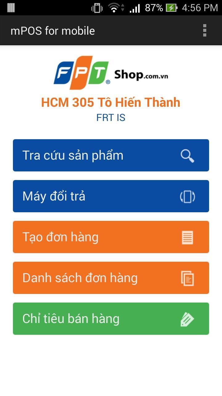 mPOS for mobile