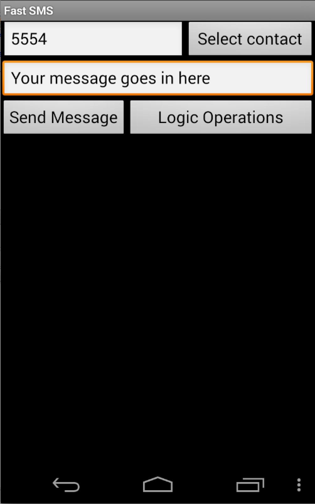 Fast SMS