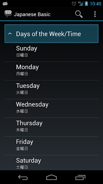 Japanese Basic Phrases